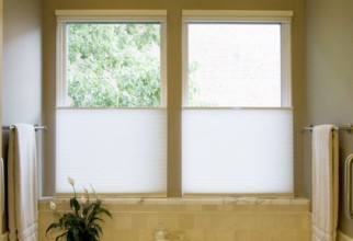 422x634px WINDOW TREATMENT IDEAS FOR BATHROOMS Picture in Bathroom